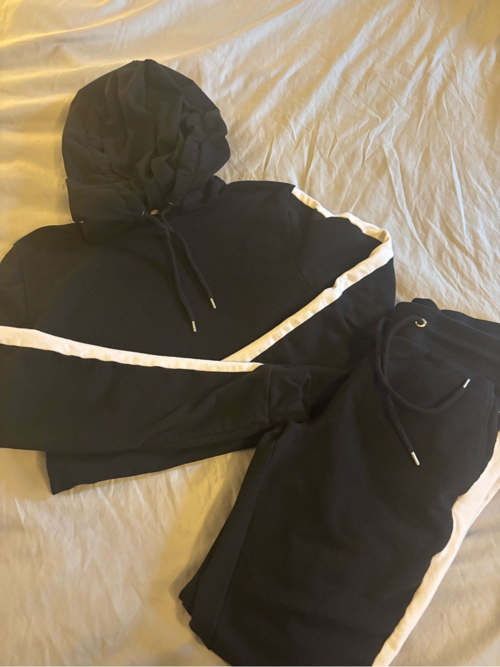 ASOS Black Drawstring Hoodie